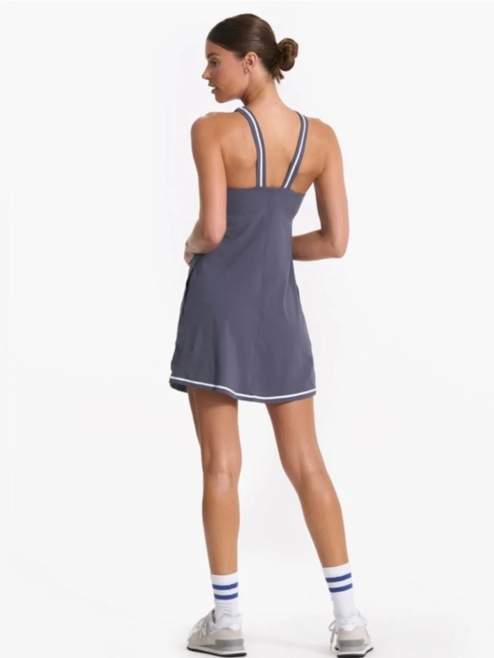 Vuori Women's Volley Dress - Azure Medium - Picture 2 of 13